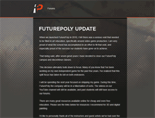 Tablet Screenshot of futurepoly.com